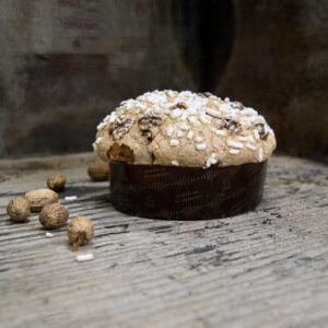 Panettone al cioccolato e noci